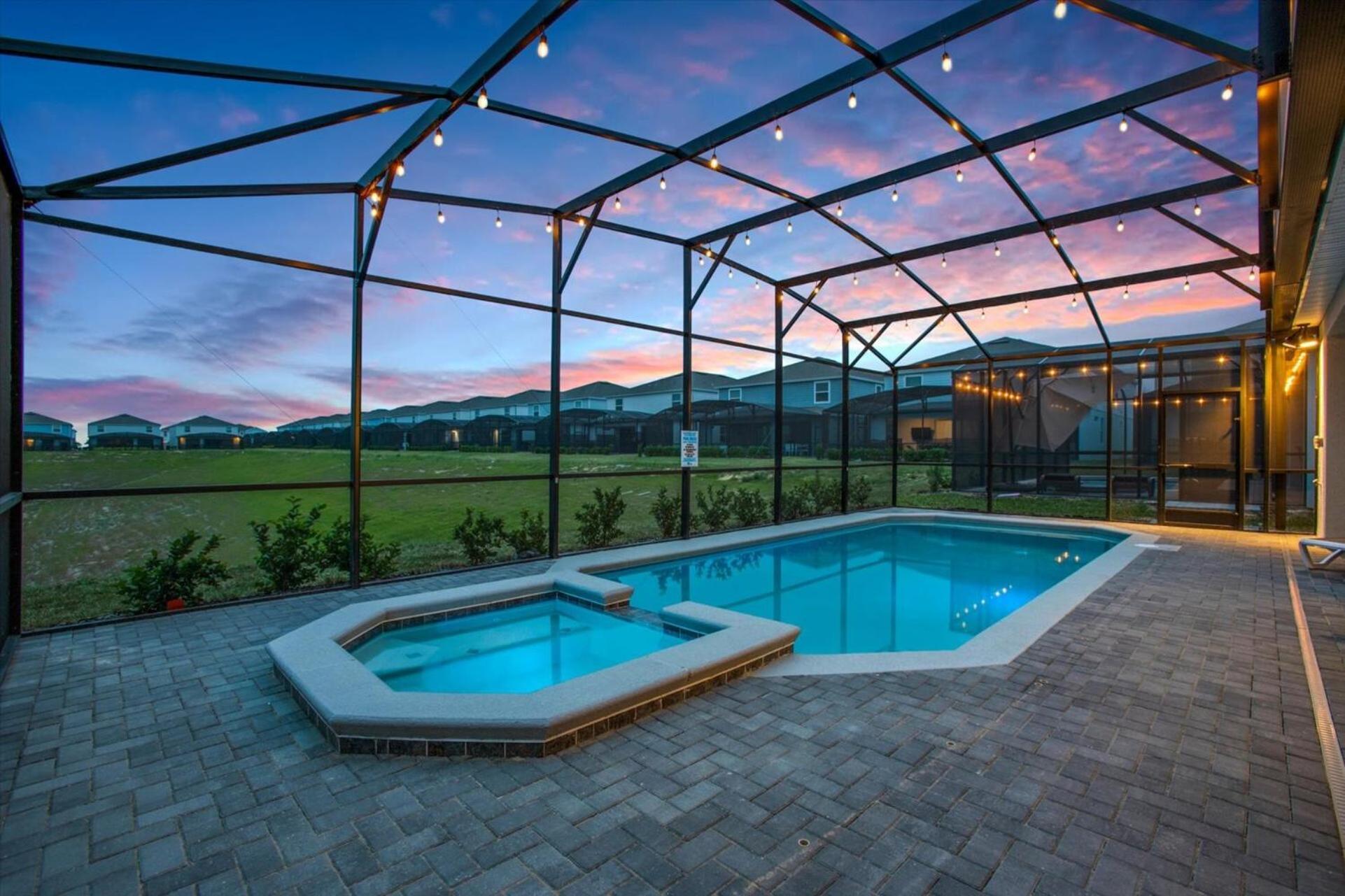 Orlando Villa 6463: Luxurious 10-Bedroom Retreat Davenport Exterior foto